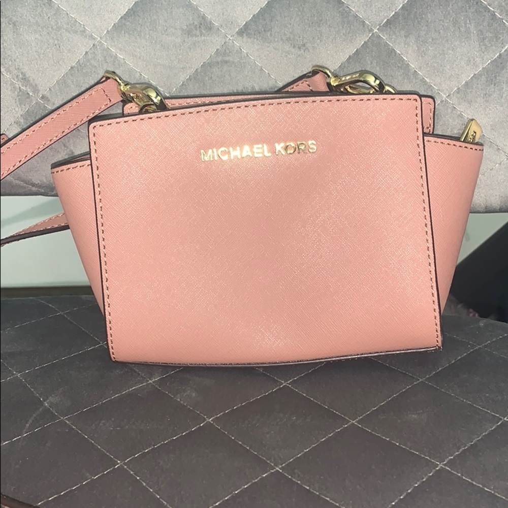 Dusty Rose Michael Kors small bag